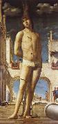 MANTEGNA, Andrea San Sebastiano oil on canvas